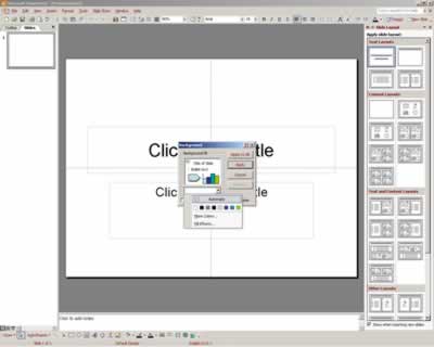 background effects in powerpoint